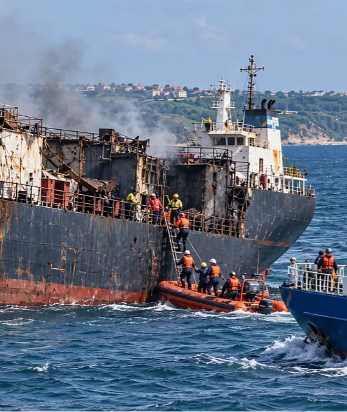 Първа атака срещу кораби в българската морска зона. Тежък инцидент разтърси Черно море