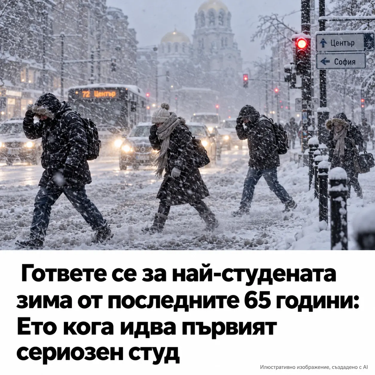 Подгответе се за най-студената зима от 65 години насам: Ето кога се очаква първото сериозно застудяване!